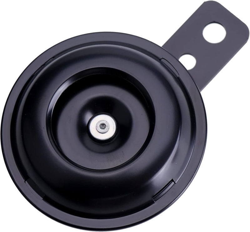AOLIHAN RZR Horn Kit,Universal UTV Horn Kit with Button Wire Harness,Compatible with ATV,Golf Cart,Polaris RZR Ranger,Side by Side,Club Car(black disc horn kit) - Image 2